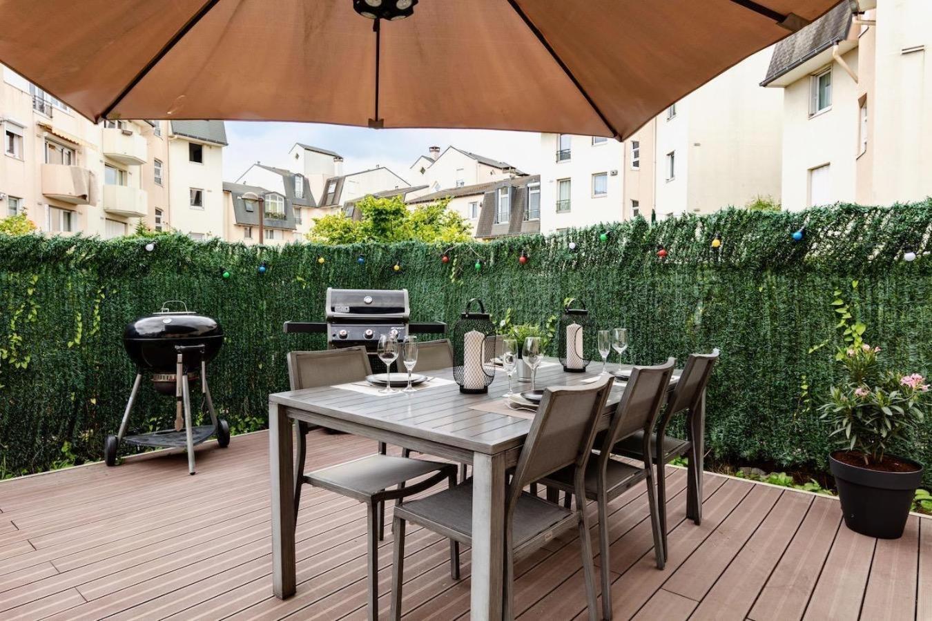 Charmant Refuge Avec Jardin, A 6 Minutes A Pied Du Metro Creteil L Echat-Lovely Retreat With Garden, Located A 6-Minute Walk From Creteil L Echat Metro Station Eksteriør billede